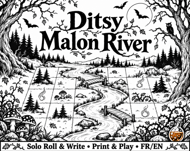 Portada de Ditsy Malon River
