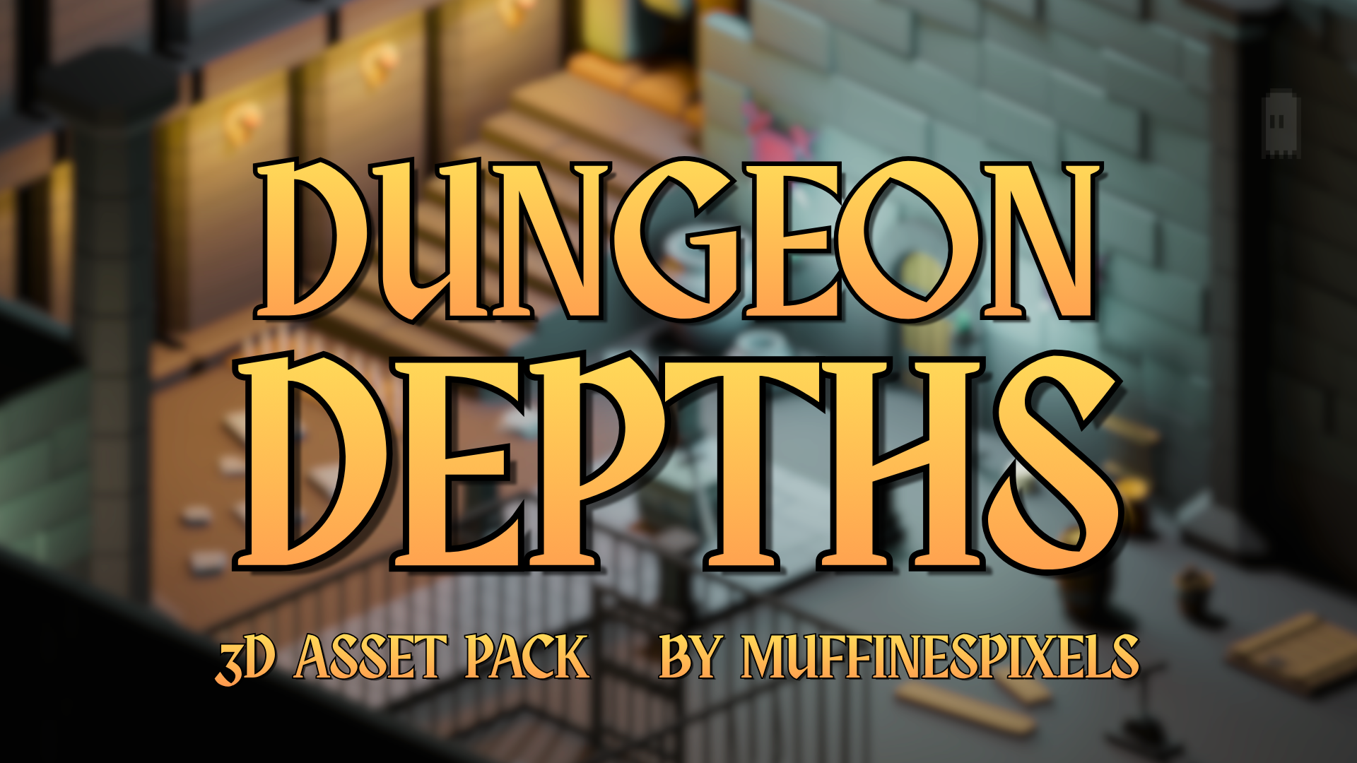 Pivotpoint Navigation Dungeon - Low Poly 3D Asset Pack by muffinespixels
