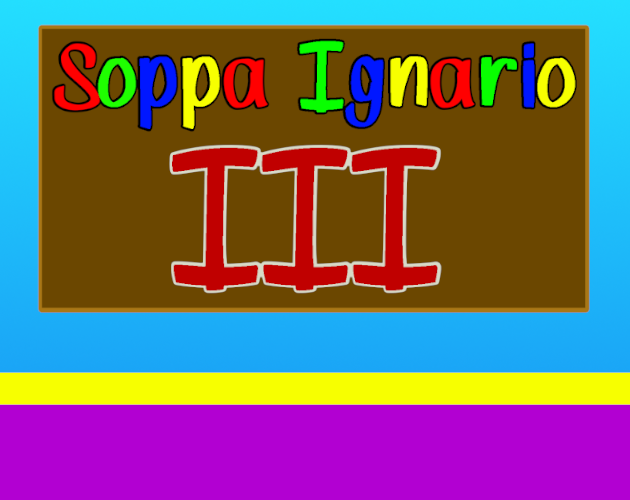 Cover image for Soppa Ignario III - Early Access (Free To Play)