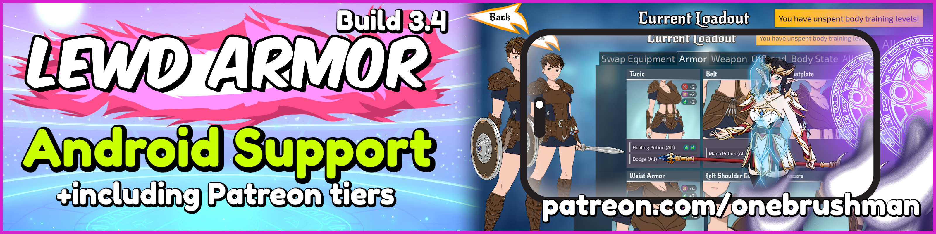 Lewd Armor Build 3.4 - Android Release - Regular Update - Lewd Armor by ...