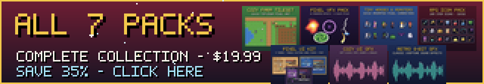 Complete collection: all 7 packs for $19.99