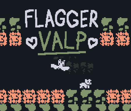 Flaggervalp代表圖