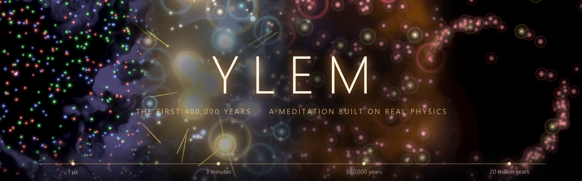 Ylem: The First 400,000 Years