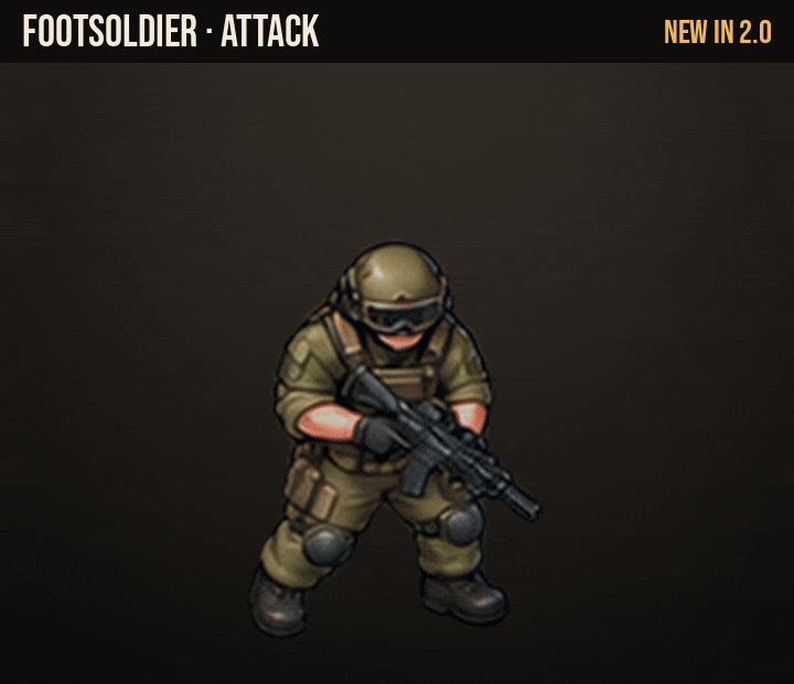 The Footsoldier's rifle attack