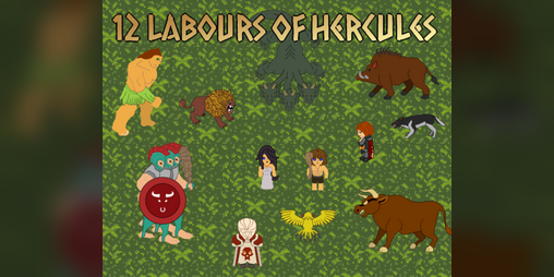 Cover image for 12 Labours of Hercules