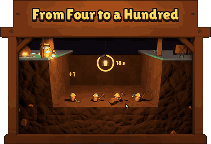 From four to a hundred