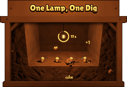 One lamp, one dig