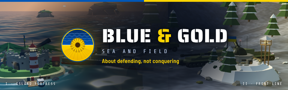 Blue & Gold: Sea and Field