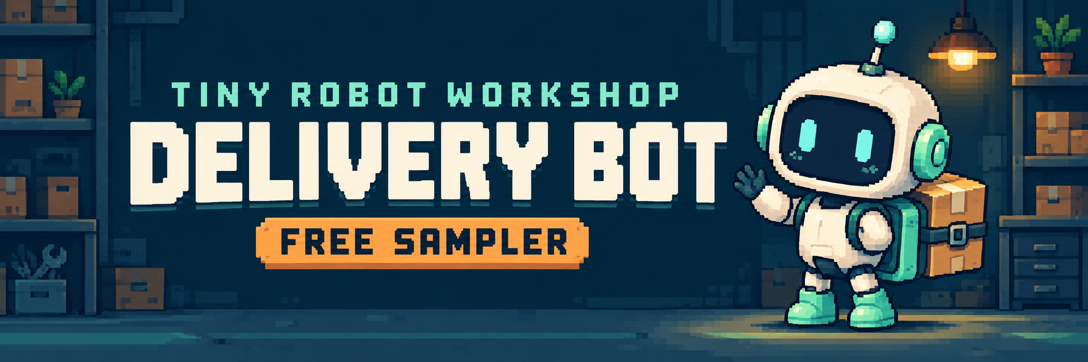 Tiny Robot Workshop — Delivery Bot (Free Sampler)