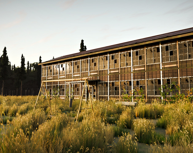 [Asset] Abandoned Japanese Wooden School - Realistic 3D Asset Pack (45 ...