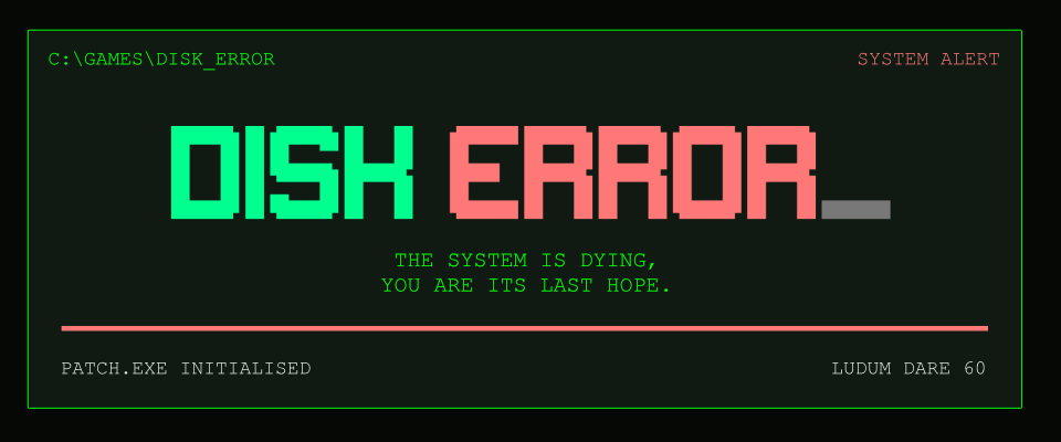 DISK ERROR