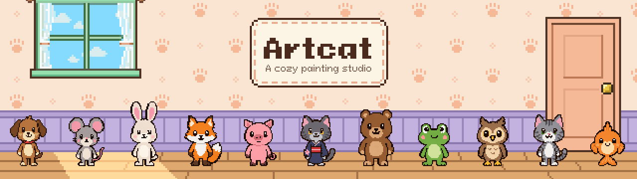 ArtCat: Cozy Pixel Studio