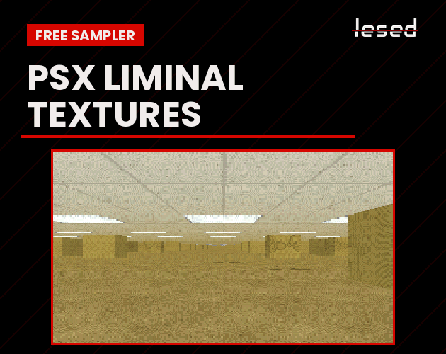 PSX Liminal Textures – Free Sampler: 8 Backrooms & Poolrooms Textures ...
