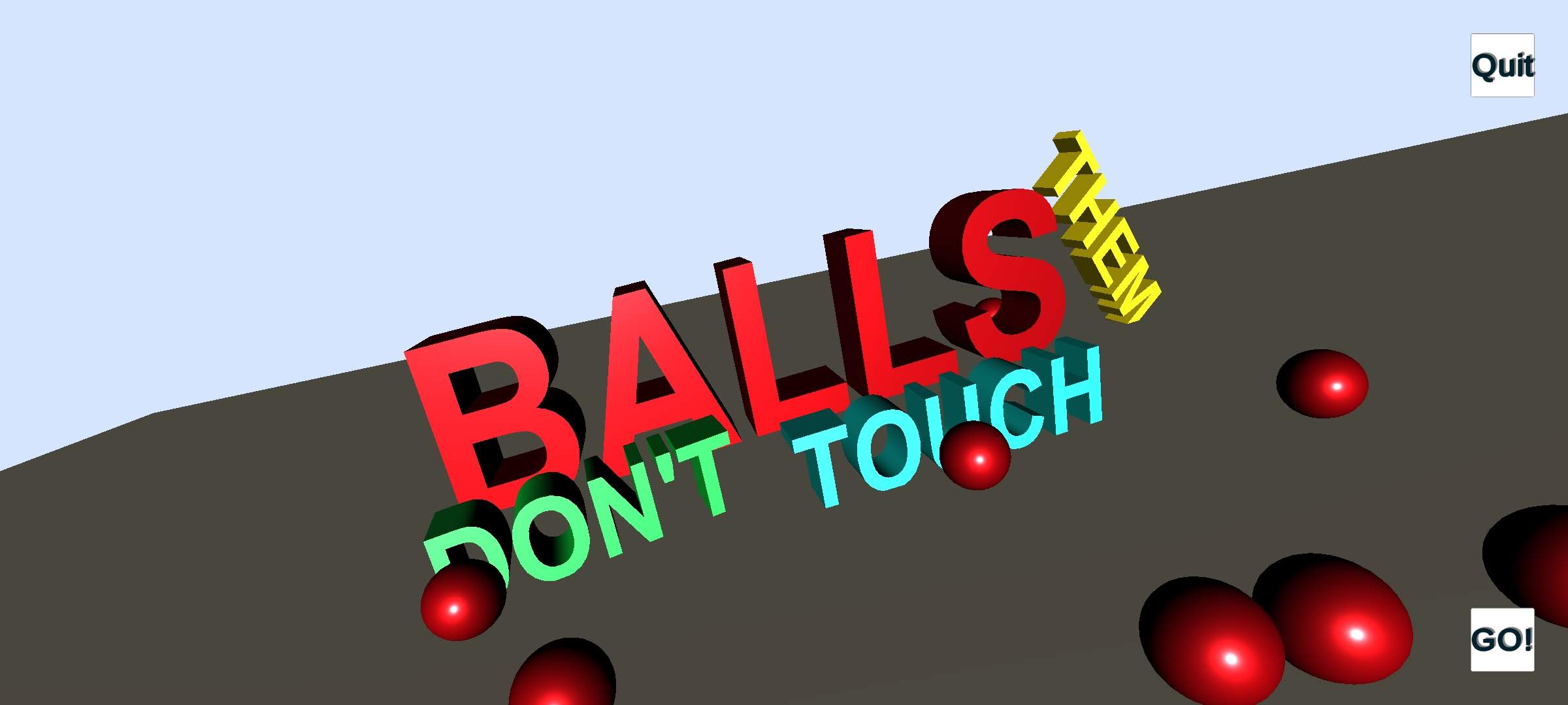 Don't touch them balls by Wizart