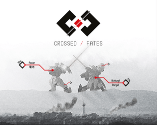 CROSSED / FATES   - ​A 2-player role-playing card game about destiny, conflict and facing the harm you’ve done to others 