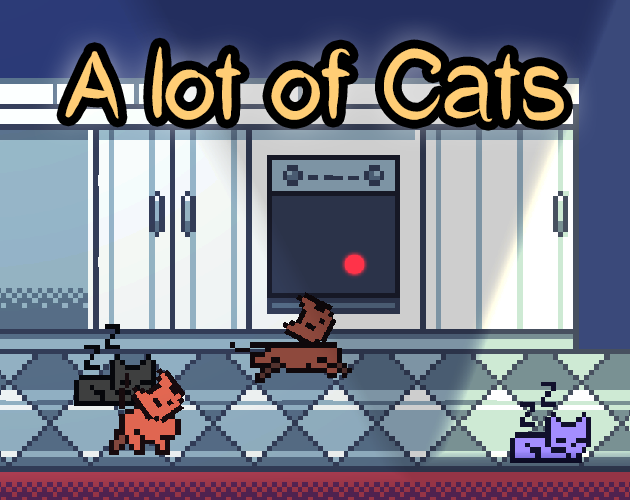 Cover image for A lot of cats
