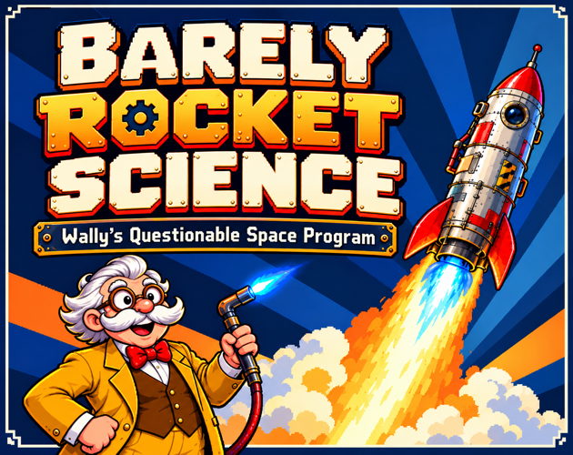 Cover art for Barely Rocket Science