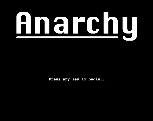Cover image for Anarchy (Quarantine Jam Version)