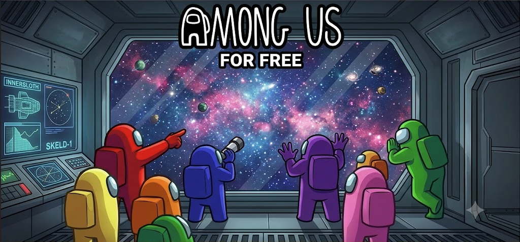 Among Us for free WITH MUTIPLAYER