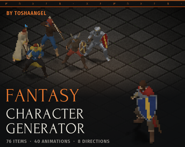 Fantasy Character Generator