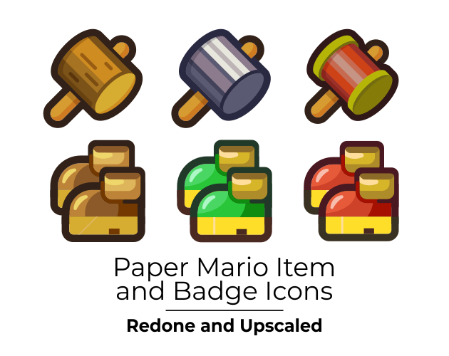 paper mario item sprites