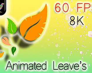 Animated Leaves Particle's Pack Demo