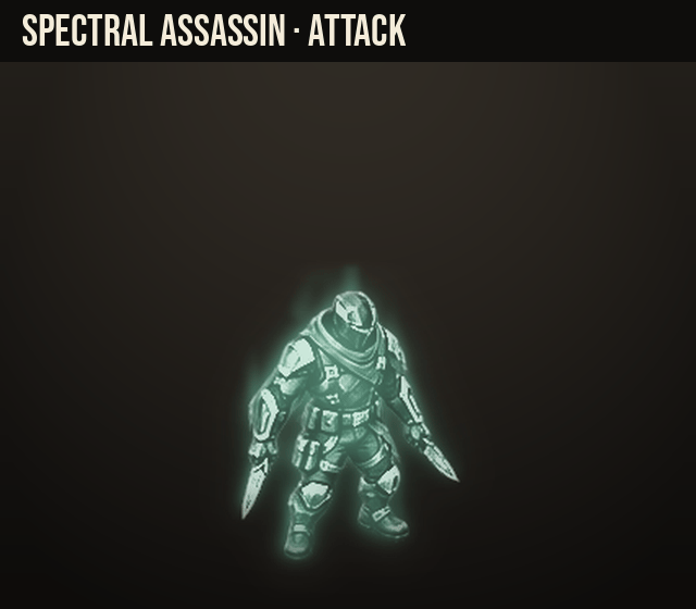 Spectral Assassin: blade attack