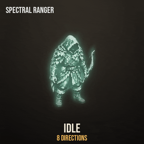 Spectral Ranger: every animation, large