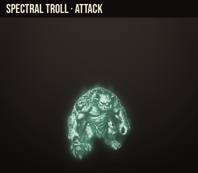 Spectral Troll: club attack