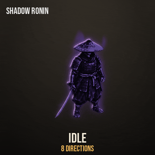Shadow Ronin: every animation, large