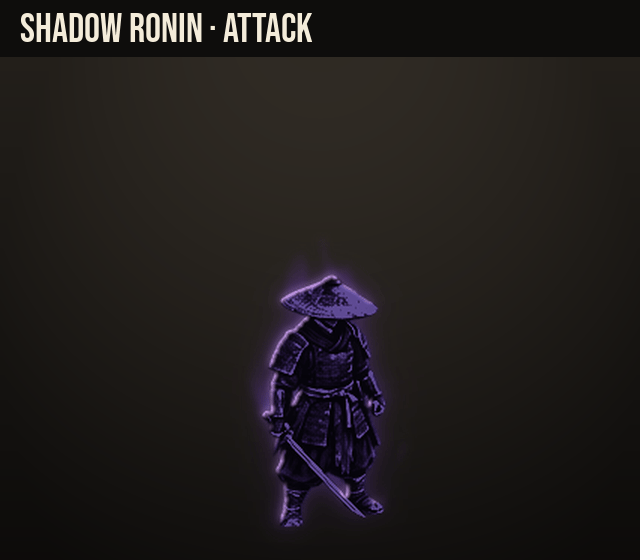 Shadow Ronin: katana attack