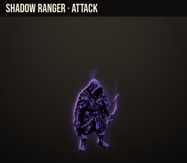 Shadow Ranger: bow attack