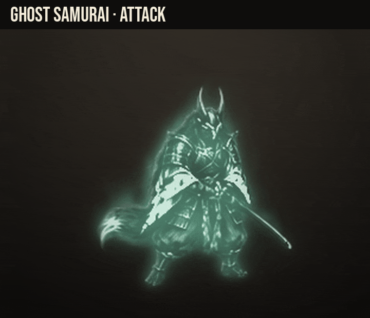 Ghost Samurai iaido strike