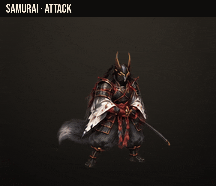 Samurai iaido strike