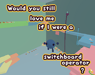Would you still love me if I were a switchboard operator?代表圖