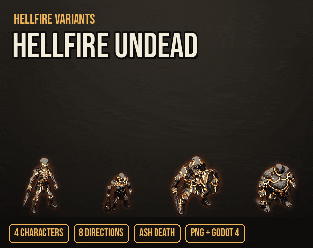 Hellfire Undead cover: Hellfire Skeleton, Hellfire Skeleton Thug, Hellfire Undead Warrior and Hellfire Plague Hulk in action