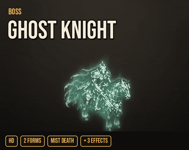 Ghost Knight Boss cover: the boss in action