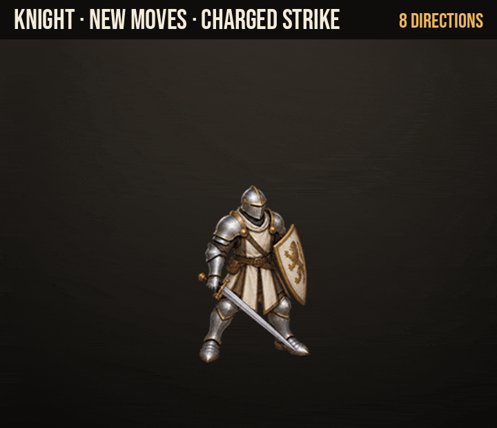 Armored Knights: special moves, large