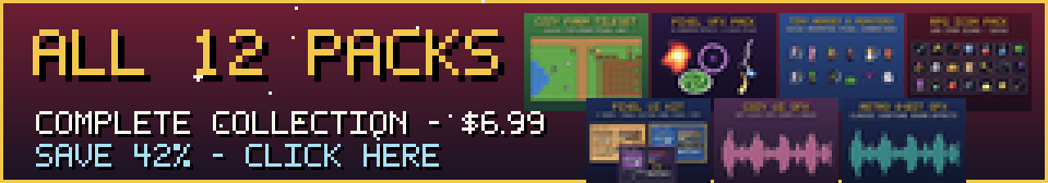 Complete collection: all 12 packs for $6.99