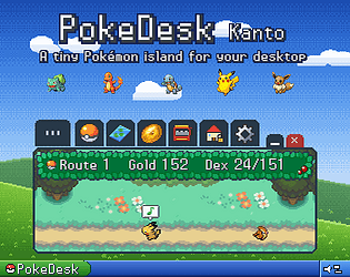 PokeDesk: Kanto