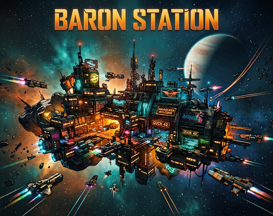 Baron Station: A System-Agnostic Space Sci-Fi Supplement
