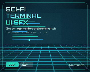 Sci-Fi Terminal UI SFX cover
