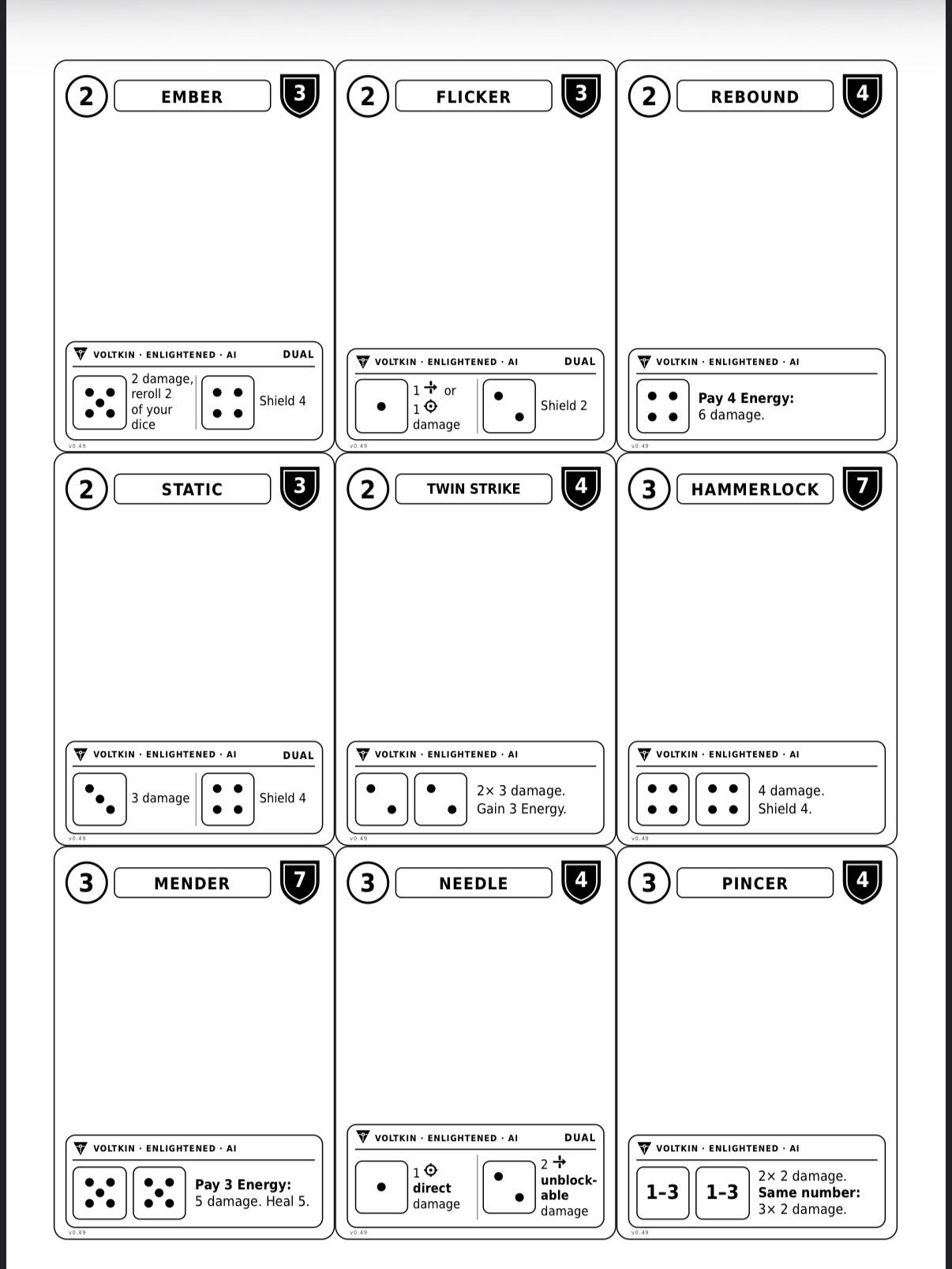 Fault Lines – a fast sci-fi card battler for 2 player (free print ...