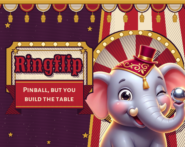 Cover art for Ringflip: Circus Pinball