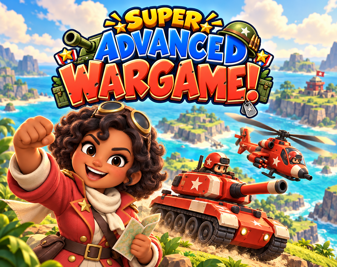 Cover art for Super Advanced Wargame