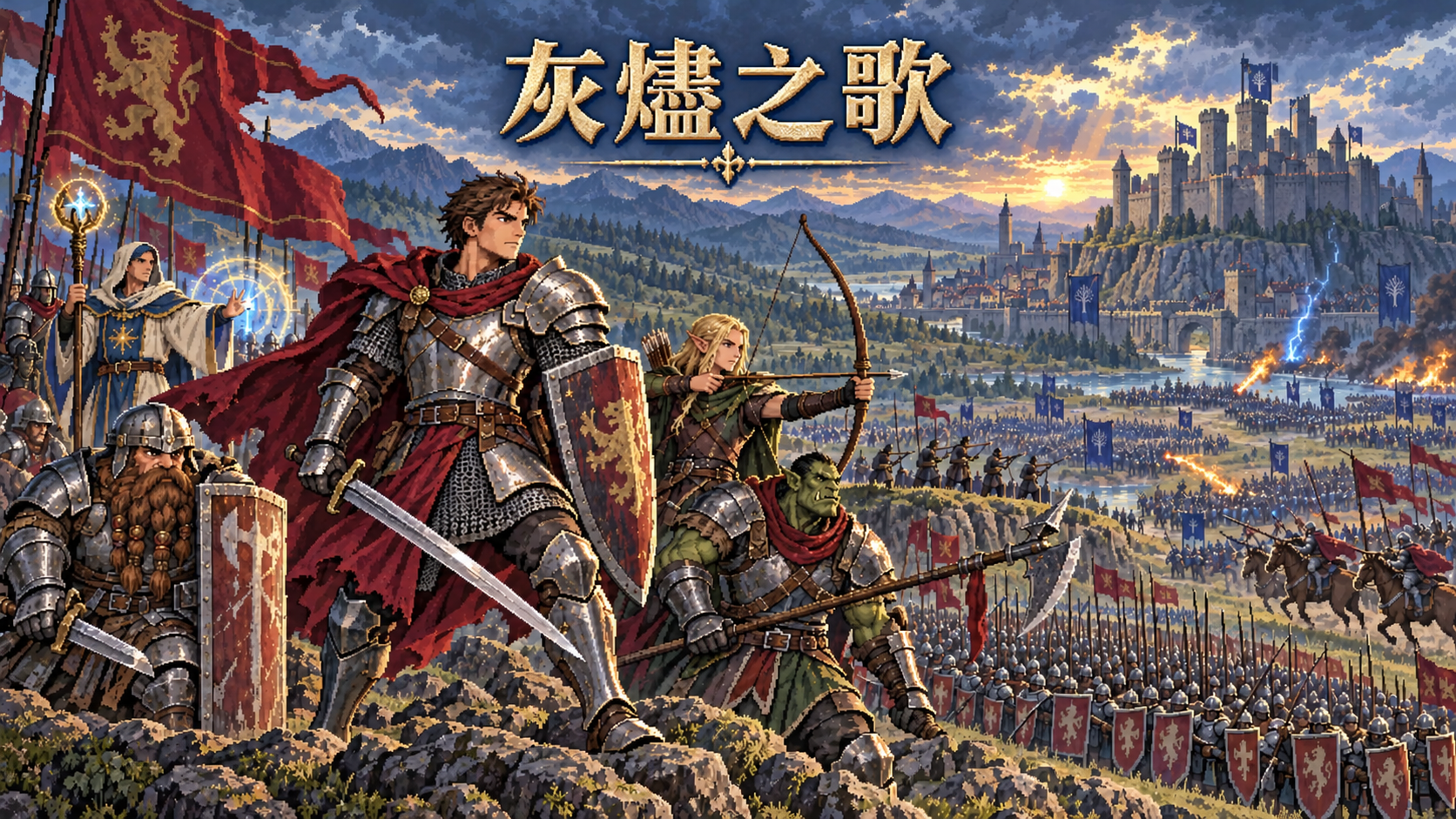 Cover art for Song of Ashes｜灰燼之歌：Historical Battles Demo