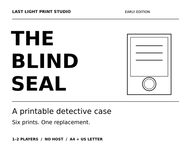 The Blind Seal