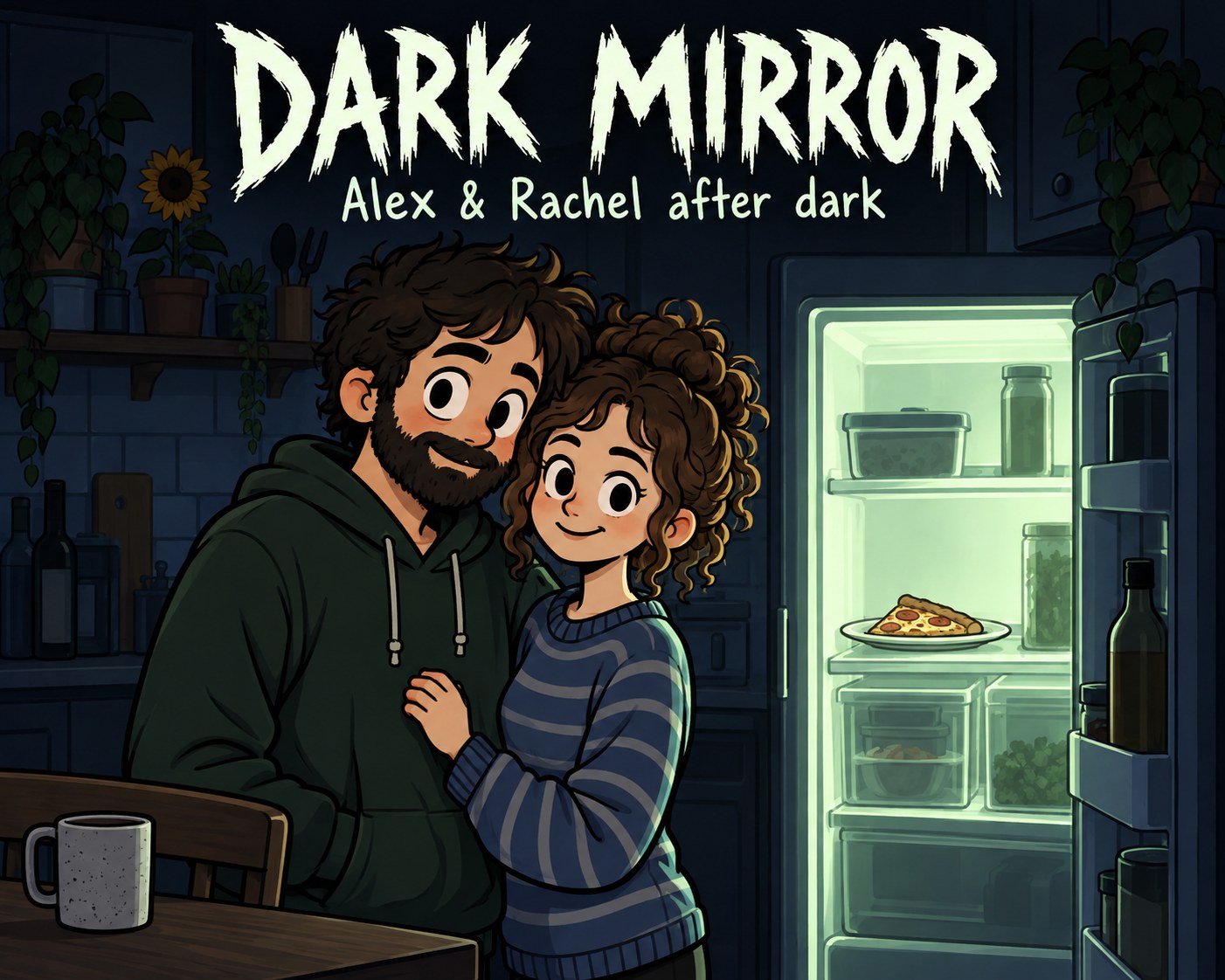 Day 8 - The Soak - Dark Mirror - Alex & Rachel after dark by Little ...