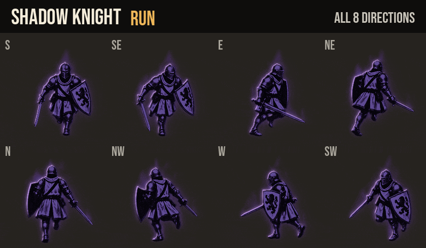 Shadow Warriors: running in all 8 directions