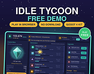 Idle Tycoon Starter Kit — Free Demo